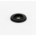 thumbnail image 1 of Alno A615-1 Traditional 1" Round Solid Brass Cabinet Knob Backplate - Black, 1 of 7