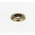 thumbnail image 1 of Alno A615-1 Traditional 1" Round Solid Brass Cabinet Knob Backplate - Polished Antique, 1 of 7