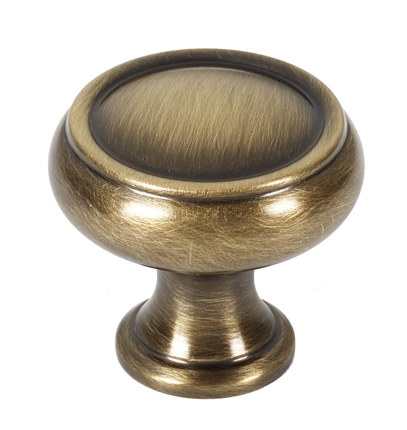 Alno A626-14-AE Charlie 1 1/4" Cabinet Knob Antique English