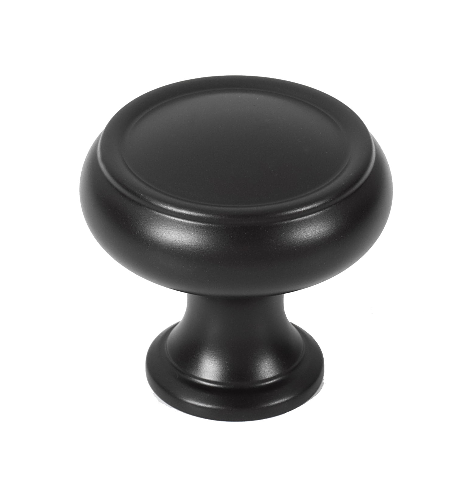 Alno A626-14-BRZ Charlies 1-1/4" Round Ridged Traditional Mushroom Solid Brass Cabinet