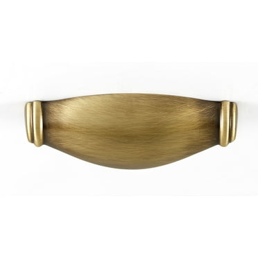 Alno A626-3 Charlie's 3" Center To Center Contemporary Solid Brass Cabinet Cup Pull /