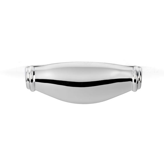 Alno A626-3-PC Charlie's 3" Center To Center Contemporary Solid Brass Cabinet Cup Pull /
