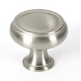 thumbnail image 1 of Alno A626-38 Charlies 1-1/2" Ringed Round Mushroom Solid Forged Brass Cabinet Knob -, 1 of 7