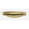 thumbnail image 1 of Alno A626-4 Charlie's 4" Center To Center Contemporary Solid Brass Cabinet Cup Pull /, 1 of 7