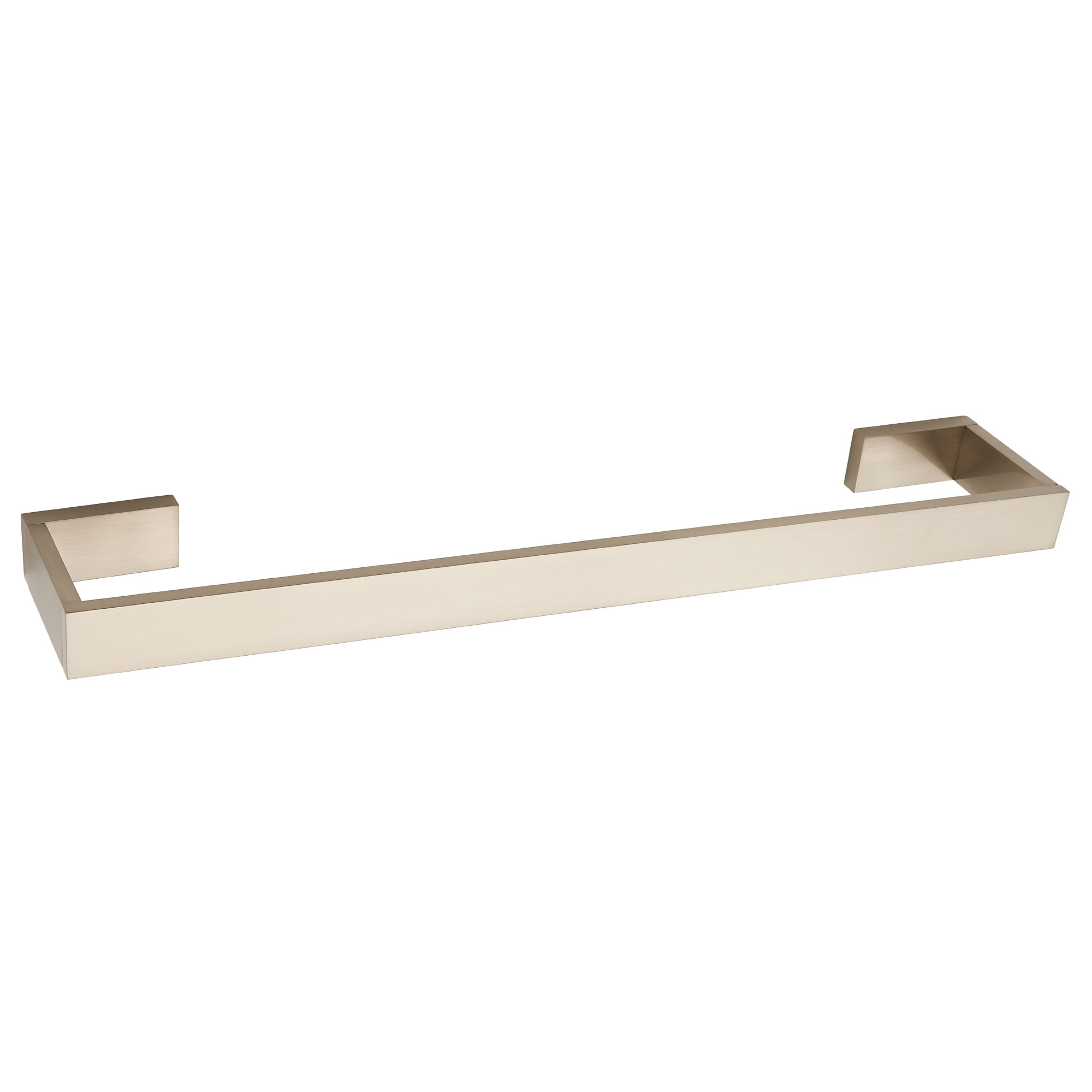 Alno A642012 Linear 12" Wide Solid Brass Modern Bathroom Towel Rod Bar