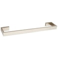 thumbnail image 1 of Alno A6420-12-PN Linear 12" Wide Solid Brass Modern Bathroom Towel Rod Bar - Nickel, 1 of 1