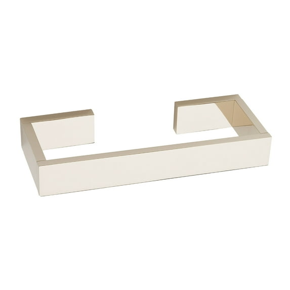 Alno A6420-8 Linear 8" Wide Solid Brass Modern Bathroom Towel Rod Bar - Nickel