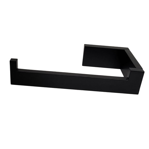 Alno A6466l Linear 6" Wide Solid Brass Euro Modern Left Hand Slide Bar Toilet Paper Holder