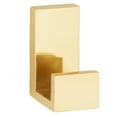 thumbnail image 1 of Alno A6481 Linear 1-3/16" Wide Solid Brass Modern Bathroom Robe Towel Hook - Brass, 1 of 1