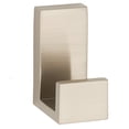 thumbnail image 1 of Alno A6481-SN Linear 1-3/16" Wide Solid Brass Modern Bathroom Robe Towel Hook - Nickel, 1 of 1