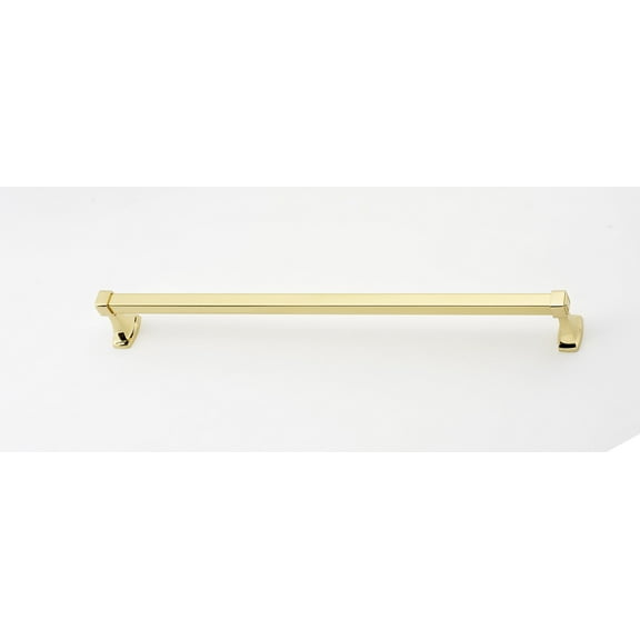 Alno A6520-24 Cube 24" Wide Towel Bar - Brass