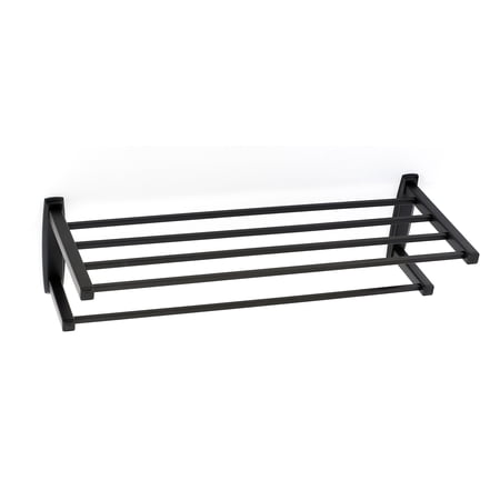 Alno A6526-24-BRZ Cube 24 Inch Bathroom Towel Rack Bronze