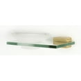 thumbnail image 1 of Alno A6530 Cube Wall Mounted Frosted Glass Soap Dish - Brass, 1 of 6
