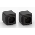 thumbnail image 1 of Alno A6546-CHBRZ Cube Shower Rod Mounting Bracket Set - Bronze, 1 of 6