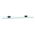 thumbnail image 1 of Alno A6550-24-CHBRZ Cube 24" Wide Glass Shelf - Bronze, 1 of 6