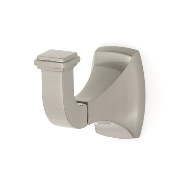 Alno Cube Series Robe Hook - Satin Nickel