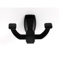 thumbnail image 1 of Alno A6584-BRZ Cube 4-1/4" Wide Modern Double Prong Solid Brass Single Wall Mount Robe, 1 of 6