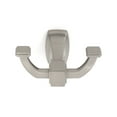 thumbnail image 1 of Alno Cube Series Double Robe Hook - Satin Nickel, 1 of 6