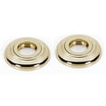 thumbnail image 1 of Alno A6624-PB Royale 3" Diameter Shower Bath Grab Bar Wall Anchors - Brass, 1 of 1