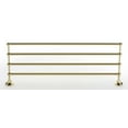 thumbnail image 1 of Alno A6626-24 Royale 26"W Solid Brass Wall Mounted Towel Rack - Brass, 1 of 6
