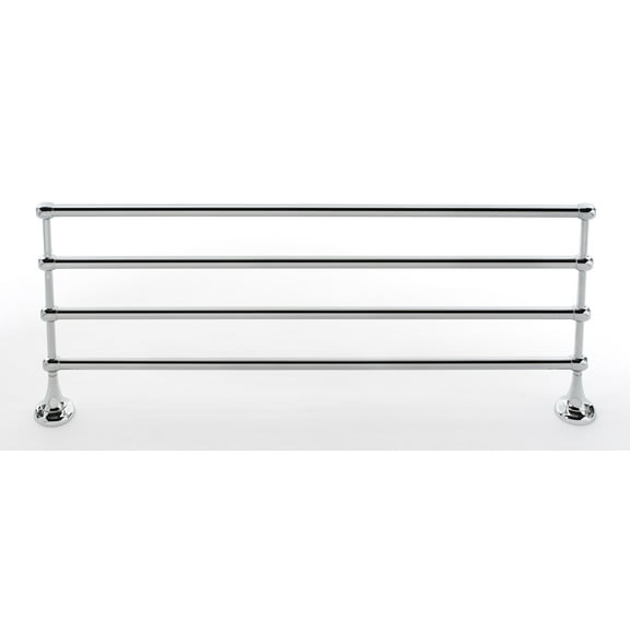 Alno A6626-24-PC Royale 26"W Solid Brass Wall Mounted Towel Rack - Chrome