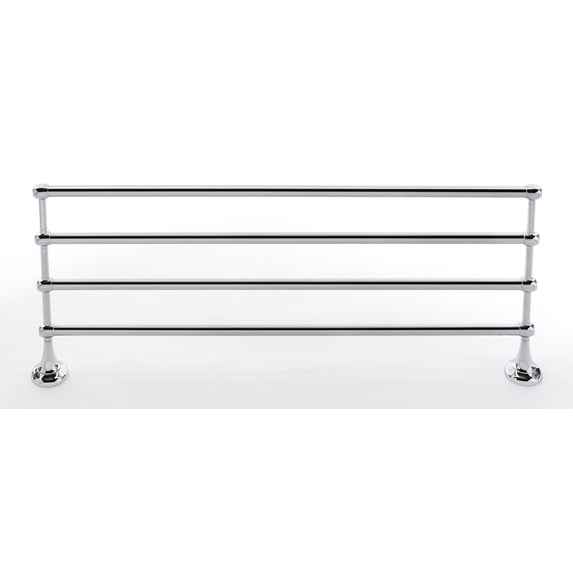 Alno A6626-24-PC Royale 26"W Solid Brass Wall Mounted Towel Rack - Chrome