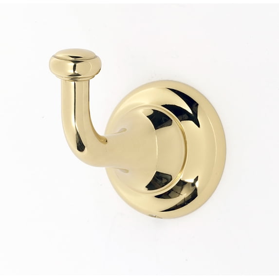 Alno Royale Series Robe Hook - Polished Brass