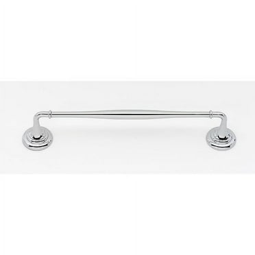 Alno A6720-12 Charlie's 12" Wide Solid Brass Bathroom Towel Bar - Chrome