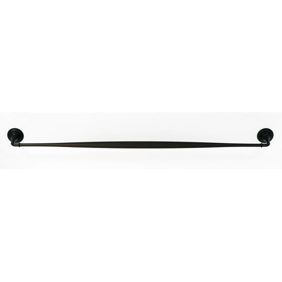 Alno A6720-30 Charlie's 32" Wide Traditional Solid Brass Bathroom Towel Bar - Bronze