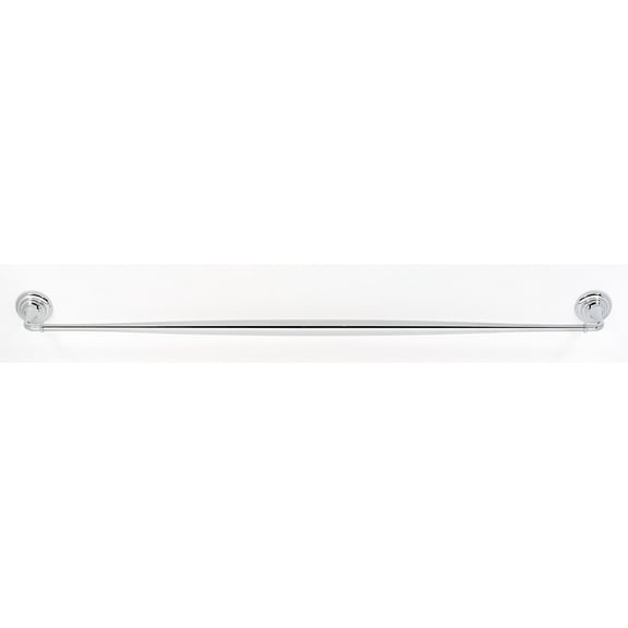 Alno A6720-30 Charlie's 32" Wide Traditional Solid Brass Bathroom Towel Bar - Chrome