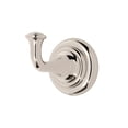 thumbnail image 1 of Alno A6780 Charlies 2" W Solid Brass Single Robe Towel Bath Hook - Nickel, 1 of 2