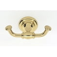 thumbnail image 1 of Alno A6784-PB/NL Charlies 4-1/2" W Traditional Double Prong Solid Brass Wall Mounted, 1 of 8