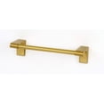 thumbnail image 1 of Alno A6820-8-SB Luna 8" Wide Modern Solid Brass Bathroom Towel Bar - Brass, 1 of 6