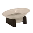 thumbnail image 1 of Luna Counter Top Soap Dish, Bronze, 1 of 6