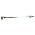 thumbnail image 1 of Luna 25" Bathroom Shelf, Polished Nickel, 1 of 6