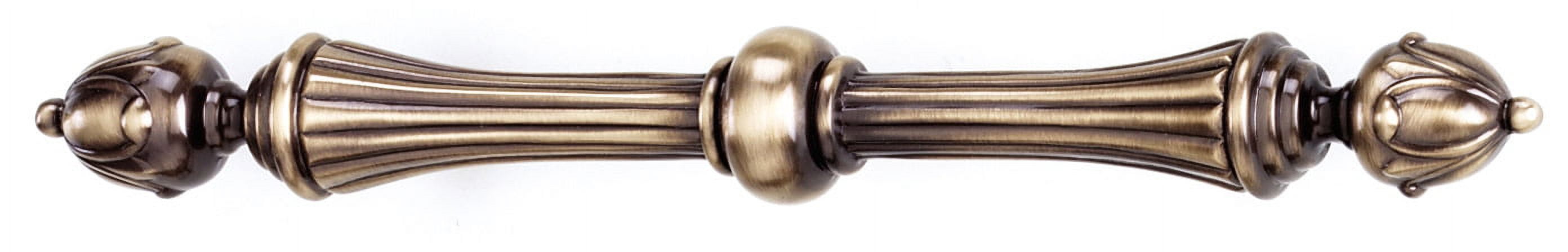 Traditional 4 1/2" Center Appliance Pull, Antique English