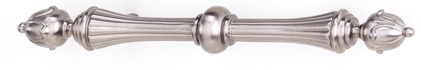 Antique English Brushed Nickel Appliance Pull with Mounting Hardware