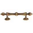 thumbnail image 1 of Alno A6929-4-PA Ornate 4 Inch Cabinet Pull Polished Antique, 1 of 6