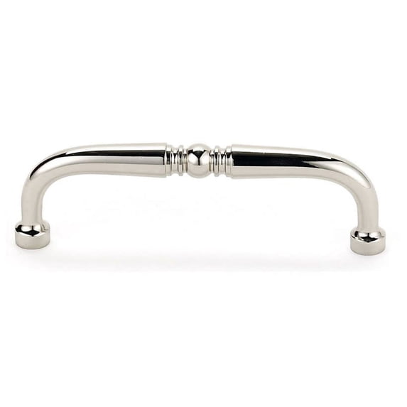 Alno A702-35-PN Traditional 3-1/2" Cabinet Pull Polished Nickel