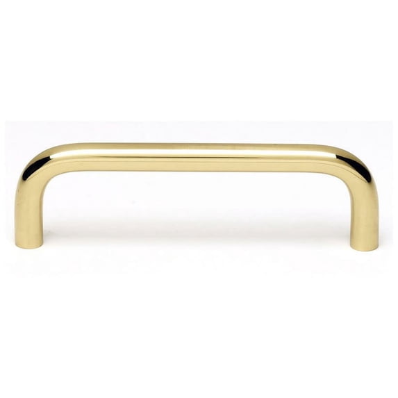 Alno 3-3/4" Pull - Polished Brass