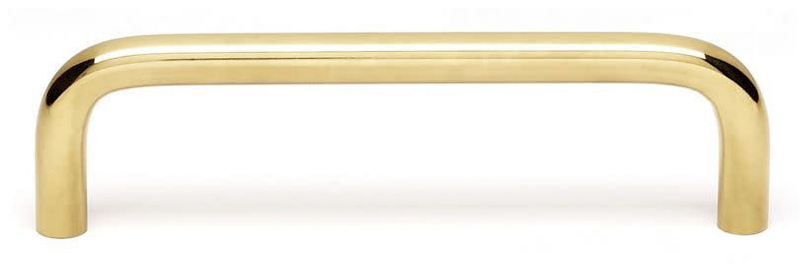 Alno 4-1/4" Pull - Polished Brass