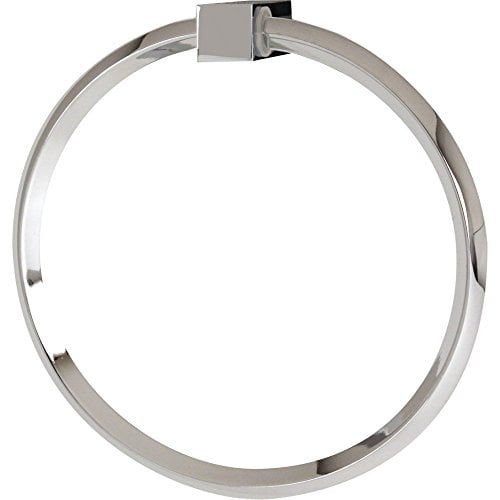 Alno A7140 Spa Ii 6" Wall Mounted Solid Brass Bathroom Kitchen Towel Ring - Brass