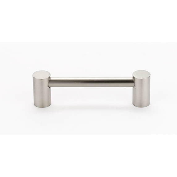 Alno A715-4-SN Contemporary I 4" Cabinet Pull Satin Nickel