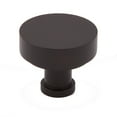 thumbnail image 1 of Alno A716-38-BRZ Moderne 1-3/8" Modern Round Disc Mushroom Solid Brass Cabinet Knob /, 1 of 4