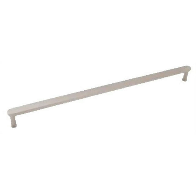 Alno A717-18 Moderne 18" Center To Center Solid Brass Flat Bar Large Cabinet Handle /