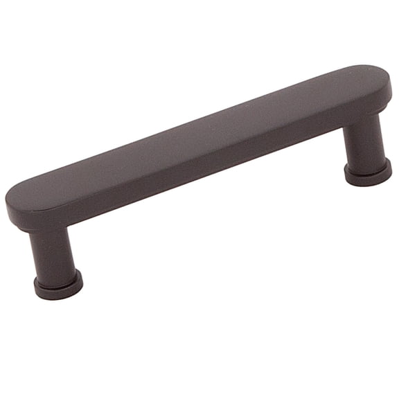 Alno A717-4 Moderne 4" Modern Flat Bar Solid Brass Cabinet Handle / Drawer Pull - Bronze