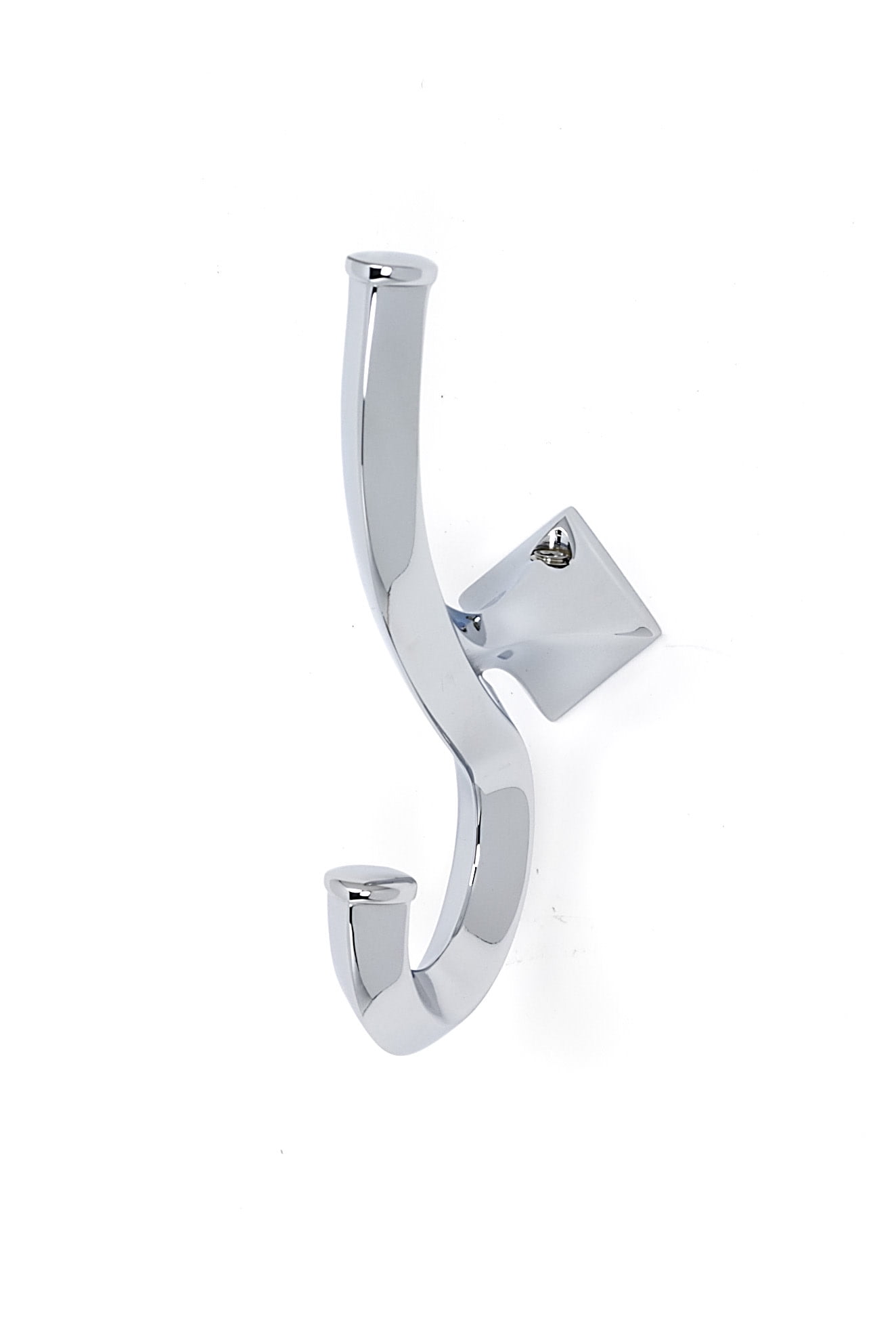 Polished Chrome Modern Diamond Wall Mounted Robe Hook