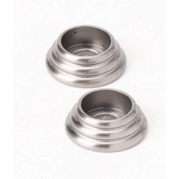 Alno A722-SN Traditional 5/8" Diameter Cabinet Pull Backplate - Nickel