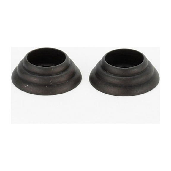 Alno A723-CHBRZ Traditional Cabinet Rosettes for A702-6 Chocolate Bronze