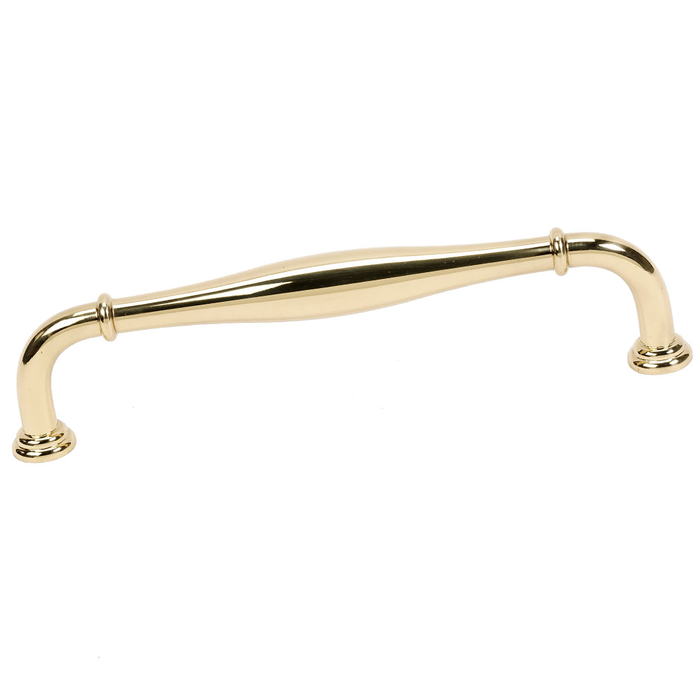Alno A726-6-PB Charlie 6" Cabinet Pull Polished Brass
